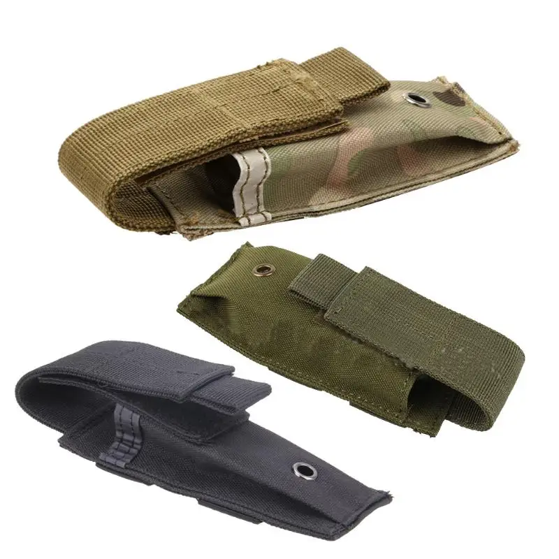 Военный Molle Чехол тактический один Пистолет подсумок ножевой фонарик оболочка страйкбол охотничьи патроны Камуфляж сумки|Мешочки| | АлиЭкспресс