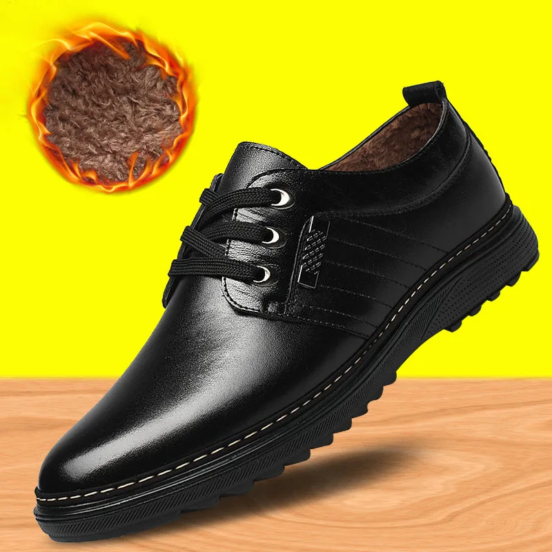 2019 New Fashion Business Dress Men Shoes Classic Leather Men'S Suits Lace-up Oxfords | Обувь