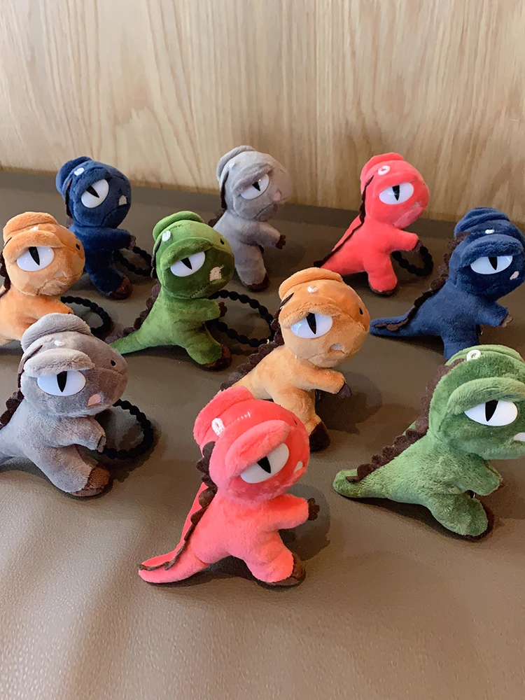 

Korean style side clip girl dinosaur hairpin cartoon Plush clip hairpin Plush headdress plush toy hairpin gift