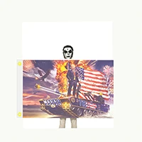 Style 5 Полиэстер двухсторонняя печать 3*5 футов Трамп баннер Дональд флаг "Трамп" два латунные пряжки - Цвет: Style 5
