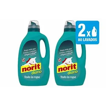 

Norit – Detergente Diario Toda La Biancheria 2120 ml – [Confezione da 2]