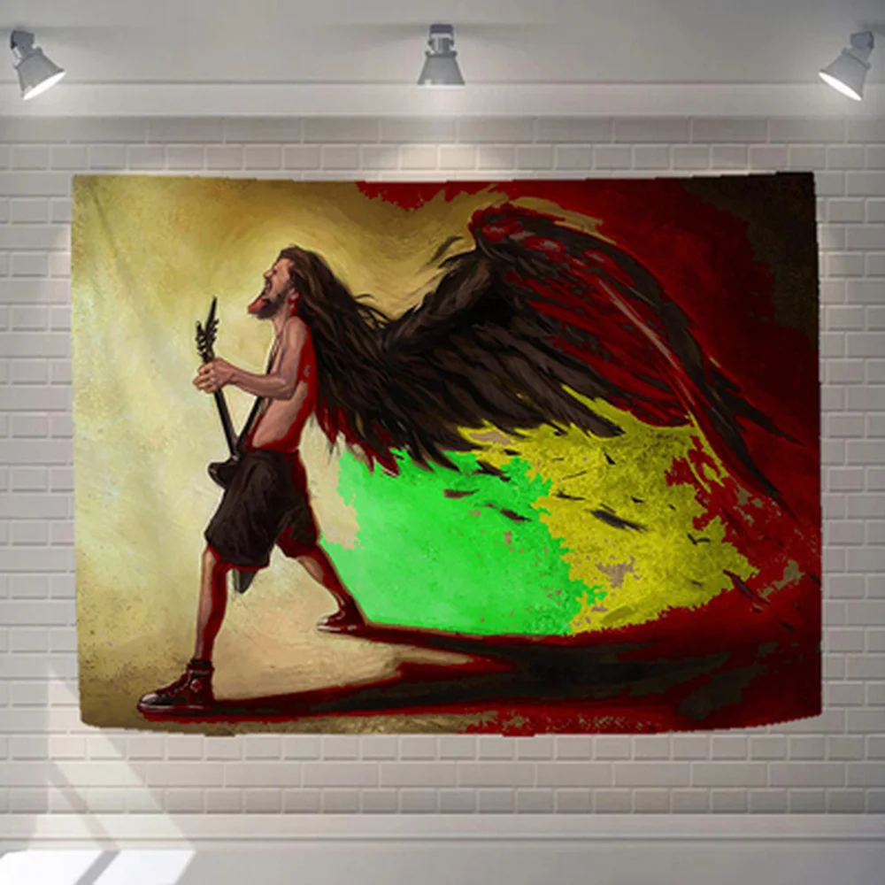 Постер музыкальный Pandora Гитарист DIMEBAG настенный плакат для прокрутки бара кафе
