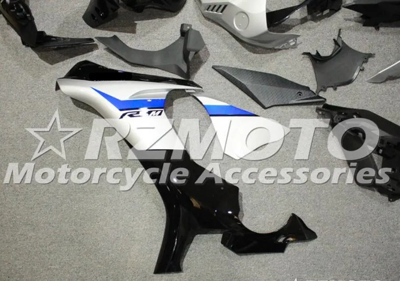 Литьевая форма) ABS полный обтекатель комплект подходит для YZF-R1 15 16 17 18 r1 на заказ черный серебристый