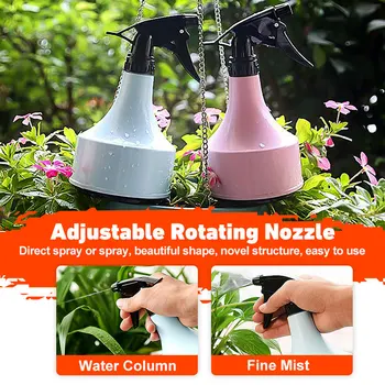 

500ML Spray Bottle Refillable Mist Sprayer Bottle Portable Mini Plastic Big Capacity Spray Bottle Alcohol Disinfection Tools