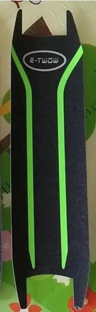 Оригинальные аксессуары, выделенные Нескользящие подушечки для ног подходит для E-TWOW бустер, бустер плюс, мастер и электрический скутер эко - Цвет: Зеленый