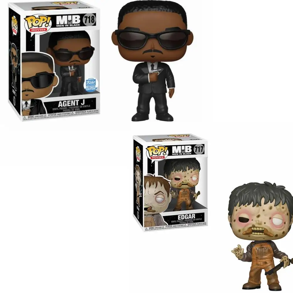 Экшн-фигурки из фильма Поп Funko: Международный Эдгар-агент J ПВХ коллекционные