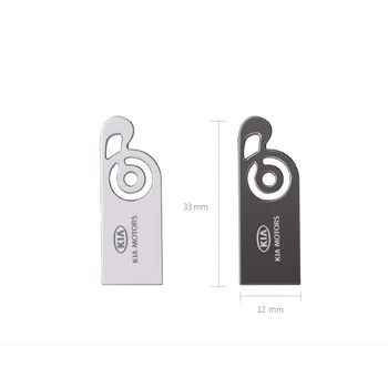 

Auto Accessories Car Sticker Mini Car Music U Disk Drive Pendrive 32 or 64GB Externe Opslag Memory For kia rio k2 3 k3 cerato