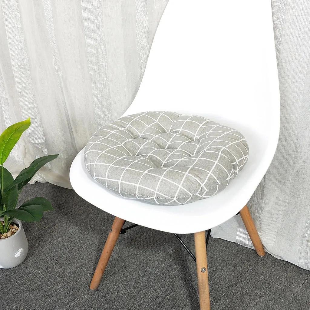 Круглый Хлопок и лен Стиль подушки круглый медитации кресло подушка мягкая