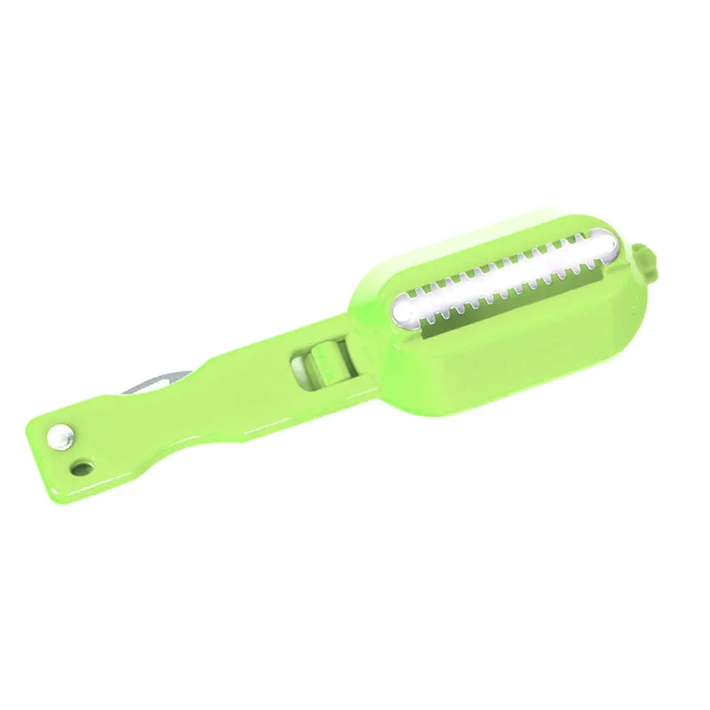 

1pcs Cleaning Fish Scales Tool with Knife Scraping Fish Scales Multifunctional Fish Killing Gadget Kitchen Cooking Accessories