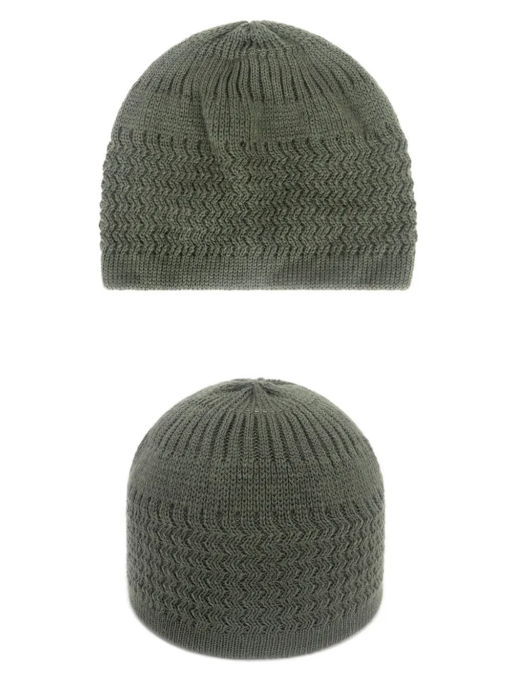 2021 New Pencil Cap Otton Skull Cap Beanie Kufi with Checkered-Knit Pattern in Solid Colors for Everyday Wear