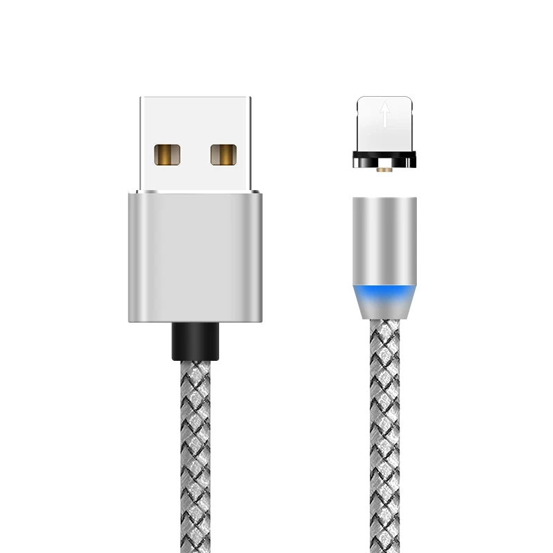 AUFU 2m 3m Magnetic USB Charging Cable Type C Magnet Charger Micro USB Cable Mobile Phone Cable USB Cord For iPhone Samsung hdmi to iphone cable Cables