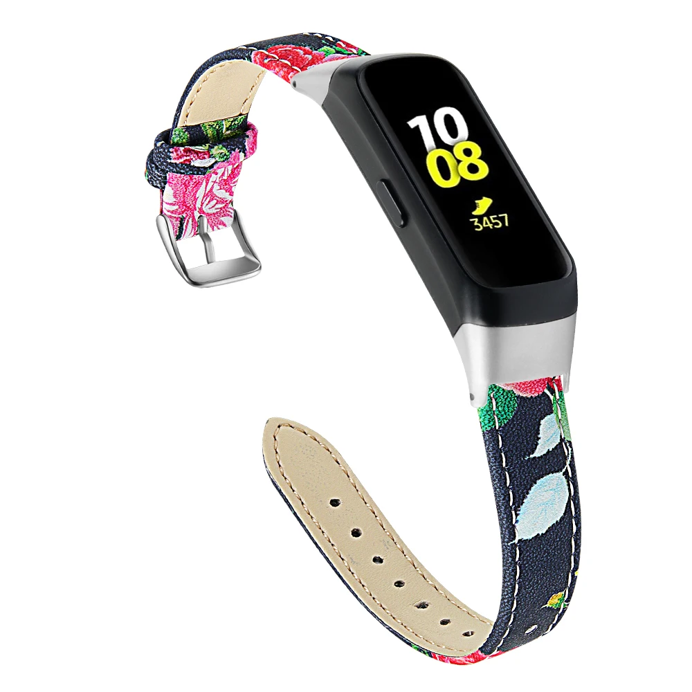 Кожаный ремешок для часов для samsung Galaxy Fit SM-R370 смарт-браслет часы Браслет замена Correa для Galaxy Fit SM-R370