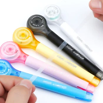

Pen Style Correction Tape Pen Shape Design Correction Large Capacity Office Stationery 5mm Tape Word Correction Student Supply