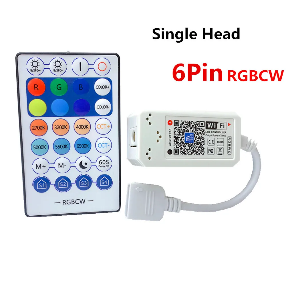 ตัวเลือกสินค้า WiFi ควบคุม LED Strip ได้ทั้ง RGB และ RGBW