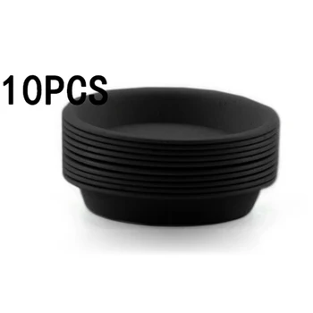

10pcs/Set Garden Plastic Plant Pot Saucer Round Base Planter Waterproof Tray AU