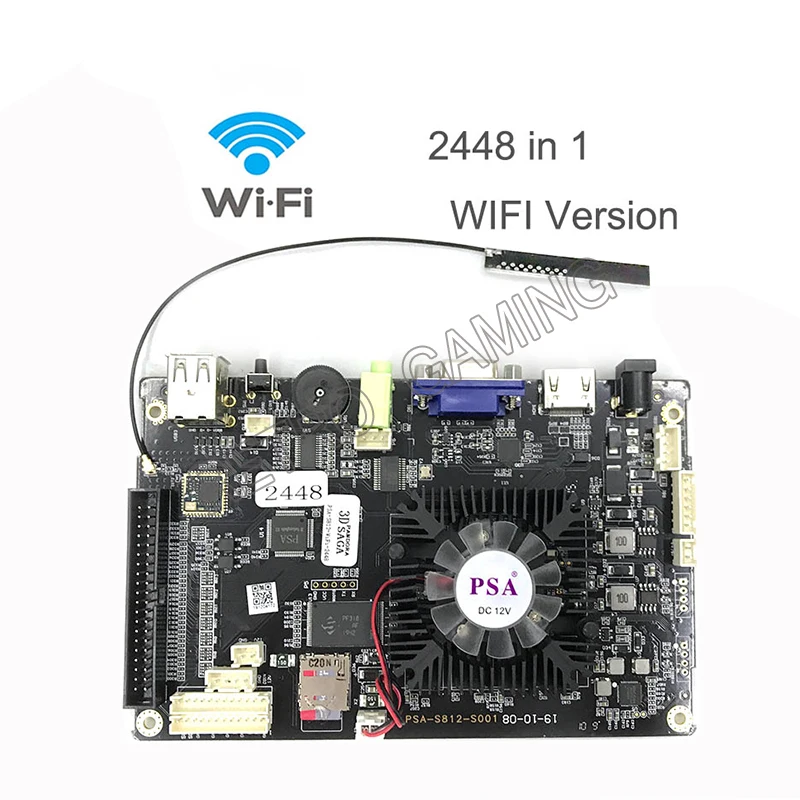 10 шт. pandora box 2448 в 1 печатная плата wifi версия онлайн бесплатно downlaod treasure 2d 3d 1080hd