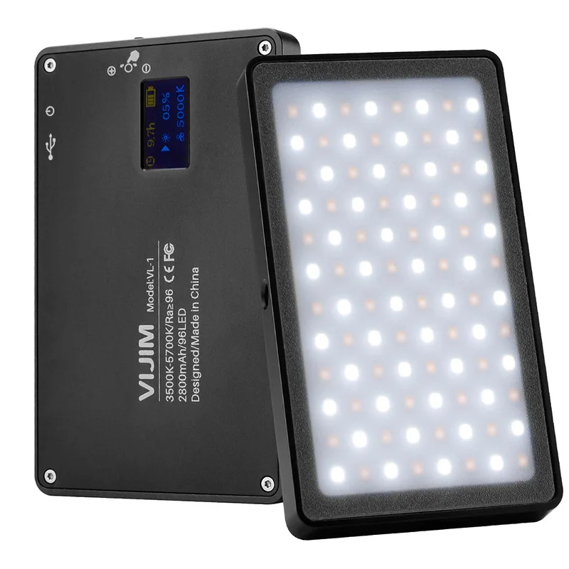 

Vijim VL-1 Mini Mobile Phone LED Fill Light Camera Photography Camera Portable Magnetic Sucker Beautification Lamp VJ
