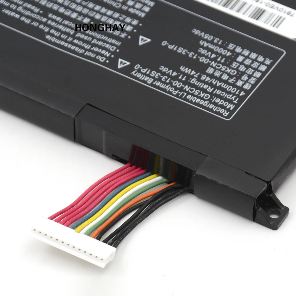 Honghay Segunda Bateria para Moinhos X8ti z2 Machenike T90 Plus Argolas - Imagem 2