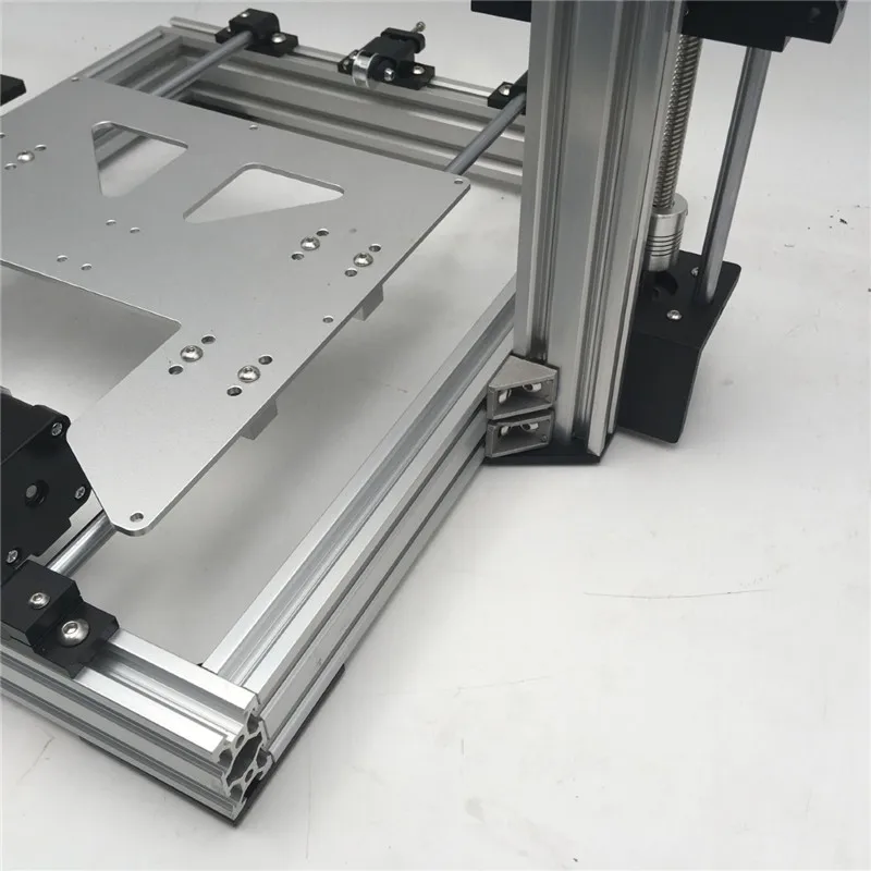 anet A8 Upgrade partes de Aluminio para AM8 conversión 3d impresora Bottom Corner Plate