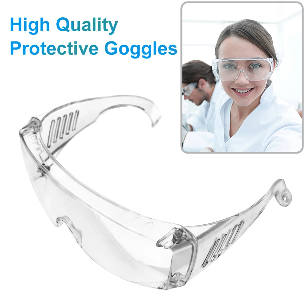 

1Pair Foldable Adjustable Anti-Virus Safety Goggles Anti-Sneeze Liquid Eye Protection Splash Dust Proof Eyewear