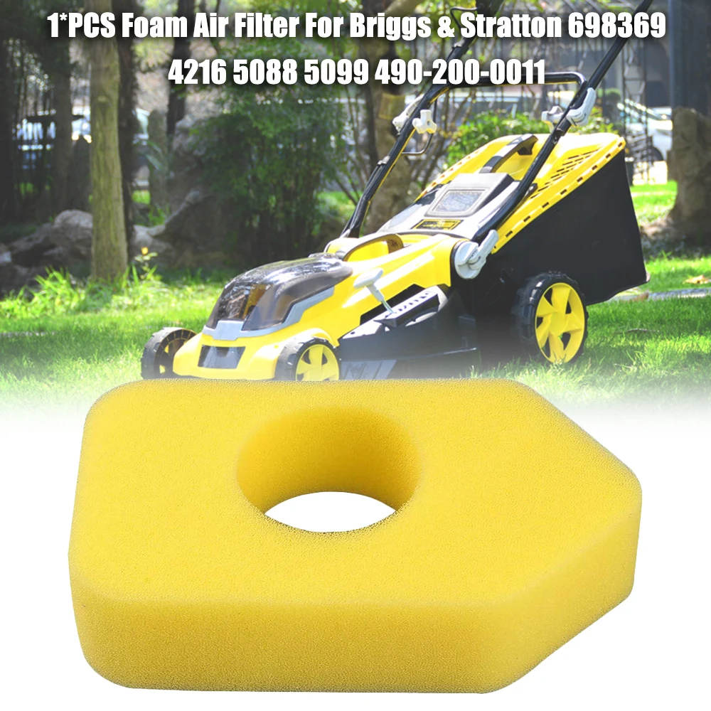 Автомобильные аксессуары пены воздушный фильтр ДЛЯ Briggs Stratton 698369 4216 5088 5099 490-200-0011