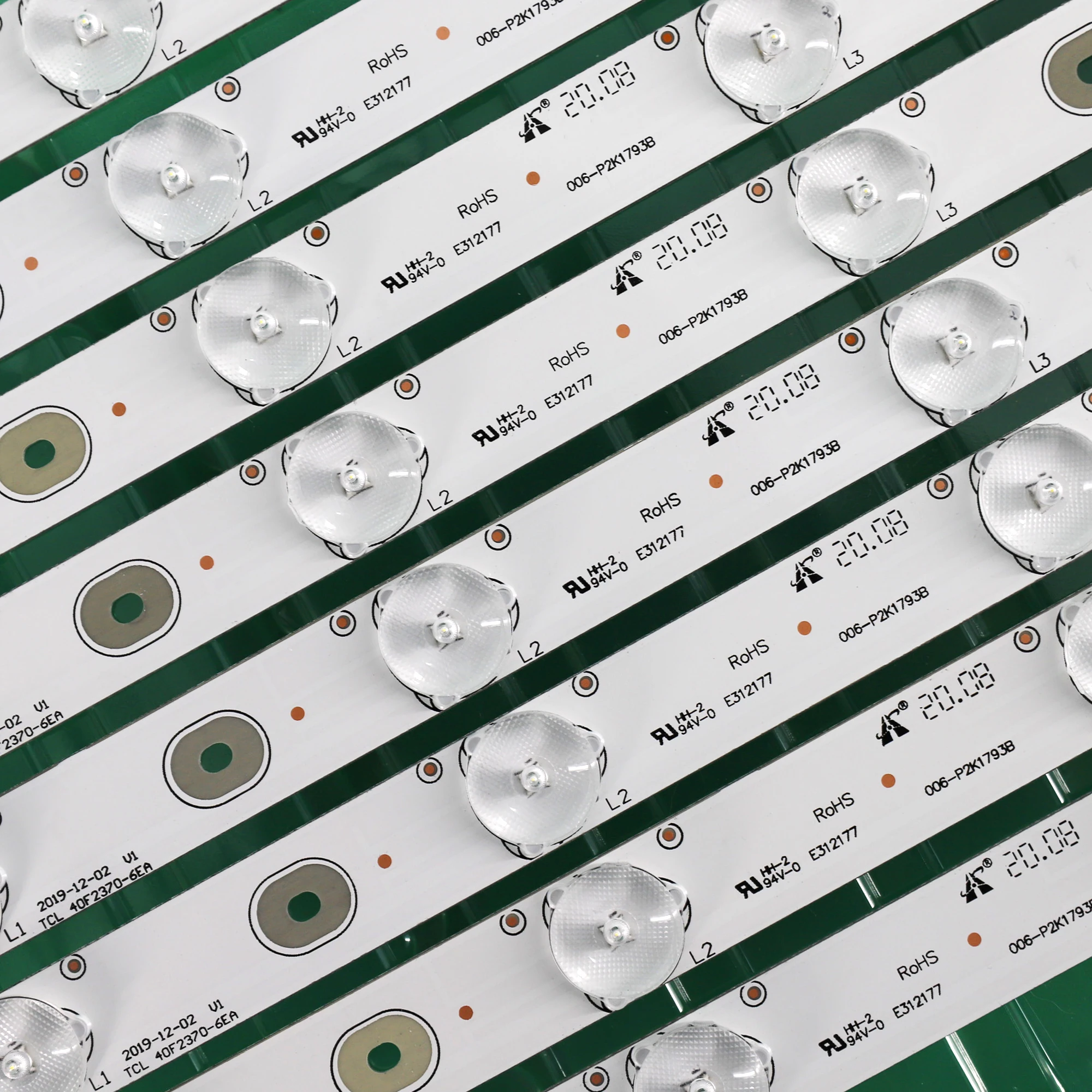 New 5set=40pcs 6LED LED Backlight strip for For