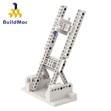 

MOC 75149 75102 TIE Interceptor Stand for Space Wars Resistance X-wing FighterDisplay Stand Building Blocks DIY Toys Vertical