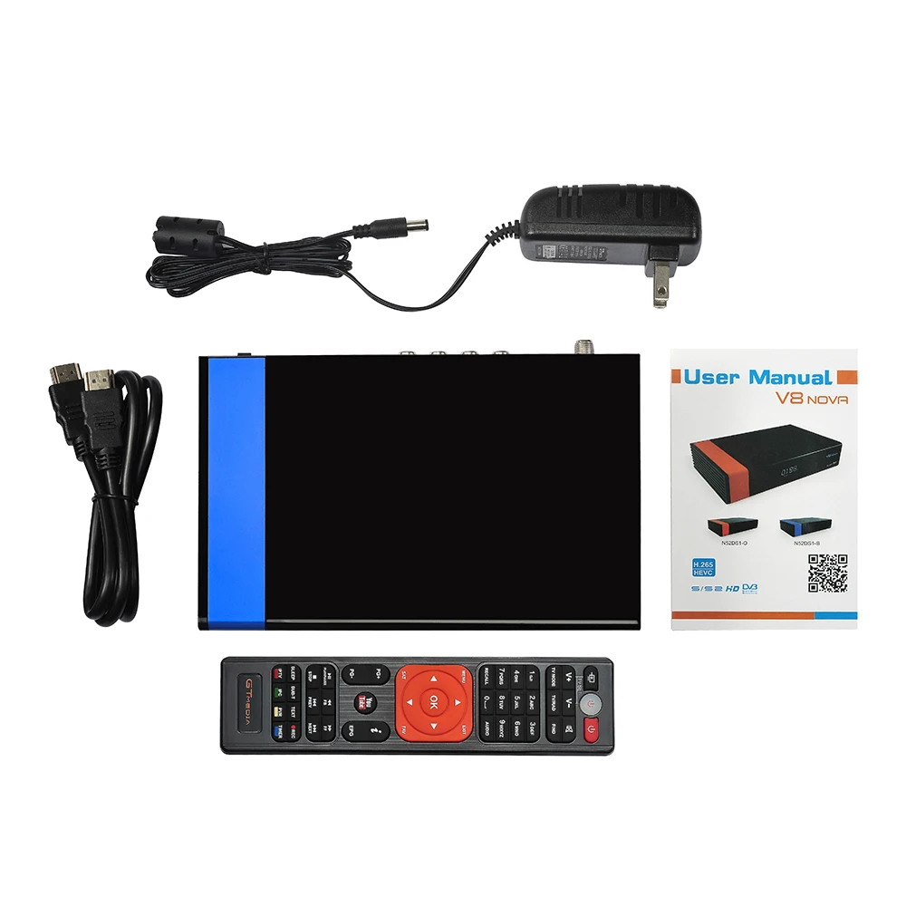 Full HD 1080P Gtmedia DVB-S2 V8 Nova Satellite receiver TV box, built-in WiFi power supply, Europe Cline with Free 2 years Full HD 1080P Gtmedia DVB-S2 V8 Nova Satellite receiver TV box, built-in WiFi power supply, Europe Cline with Free 2 years