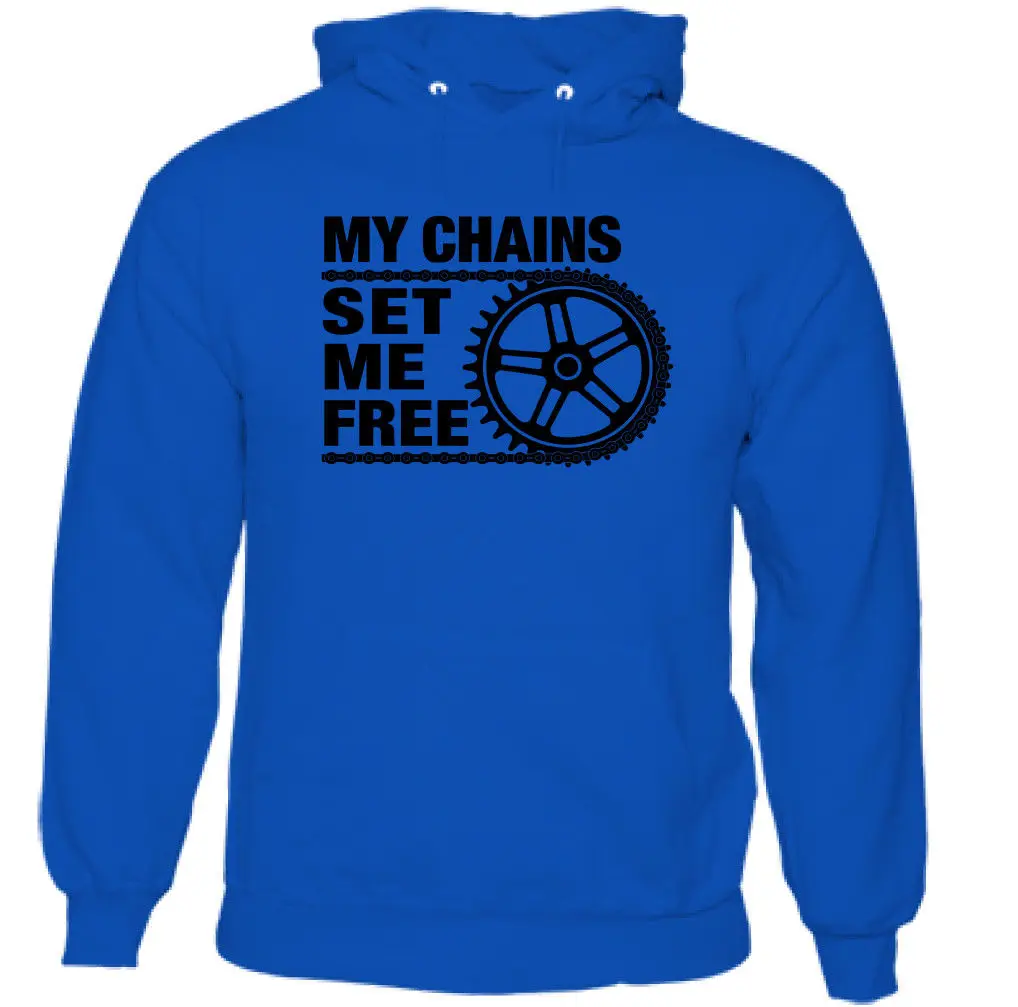 My Chains Set Me Free Fun Мужская велосипедная Толстовка MTB
