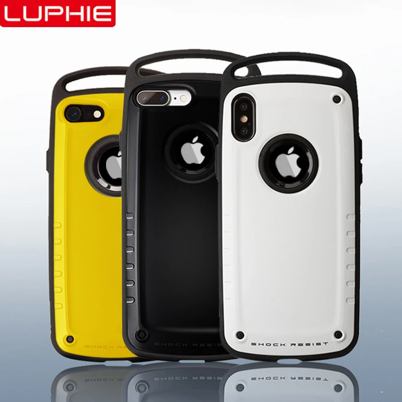 LUPHIE Гибридный противоударный чехол для iPhone 11 Pro MAX Heavy Duty Armor X XS Max XR 8 7 Plus жесткий