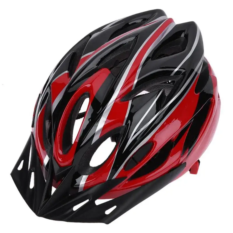 Bicycle Helmets Matte Black Men Women Bike Helmet Back Light MTB Mountain Road Bike Integrally Molded Cycling Helmets