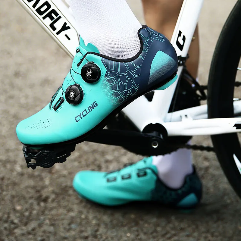 Road Cycling Shoes Men Outdoor Sport Bicycle Shoes Breathable Mtb Bike Flat Sneakers Mnountain Racing Cycling Sneakers Plus Size
