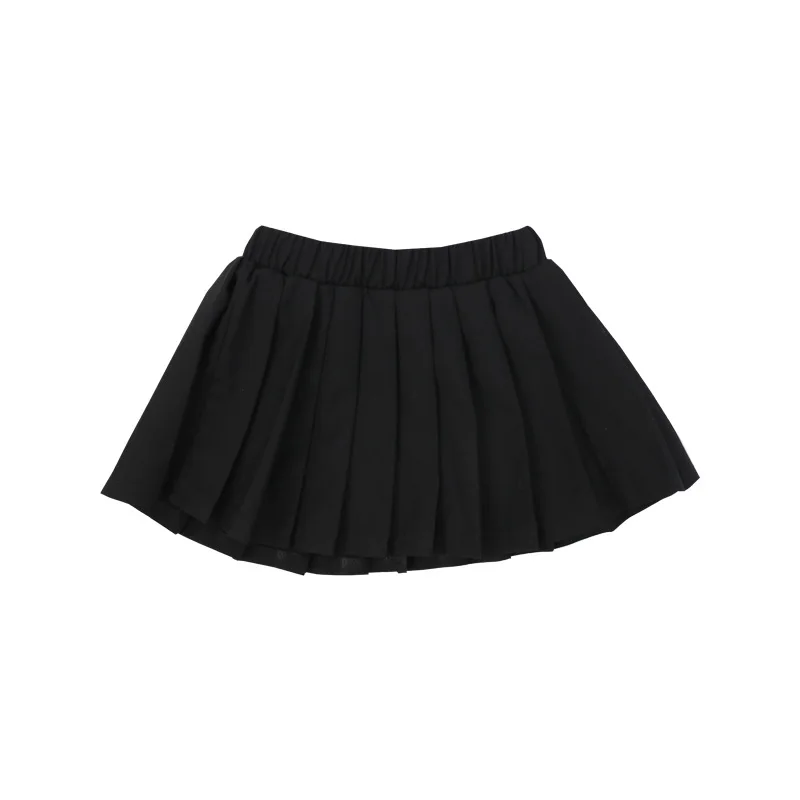 1812 детская плиссированная юбка средней длины для маленьких девочек Милая Короткая юбка в Корейском стиле на осень юбка для маленьких девочек одежда для маленьких девочек
