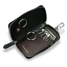 Мужская кожаная сумка для ключей, кошелек для монет в Корейском стиле, многофункциональный автомобильный бумажник мини-кошелек suo yao bao