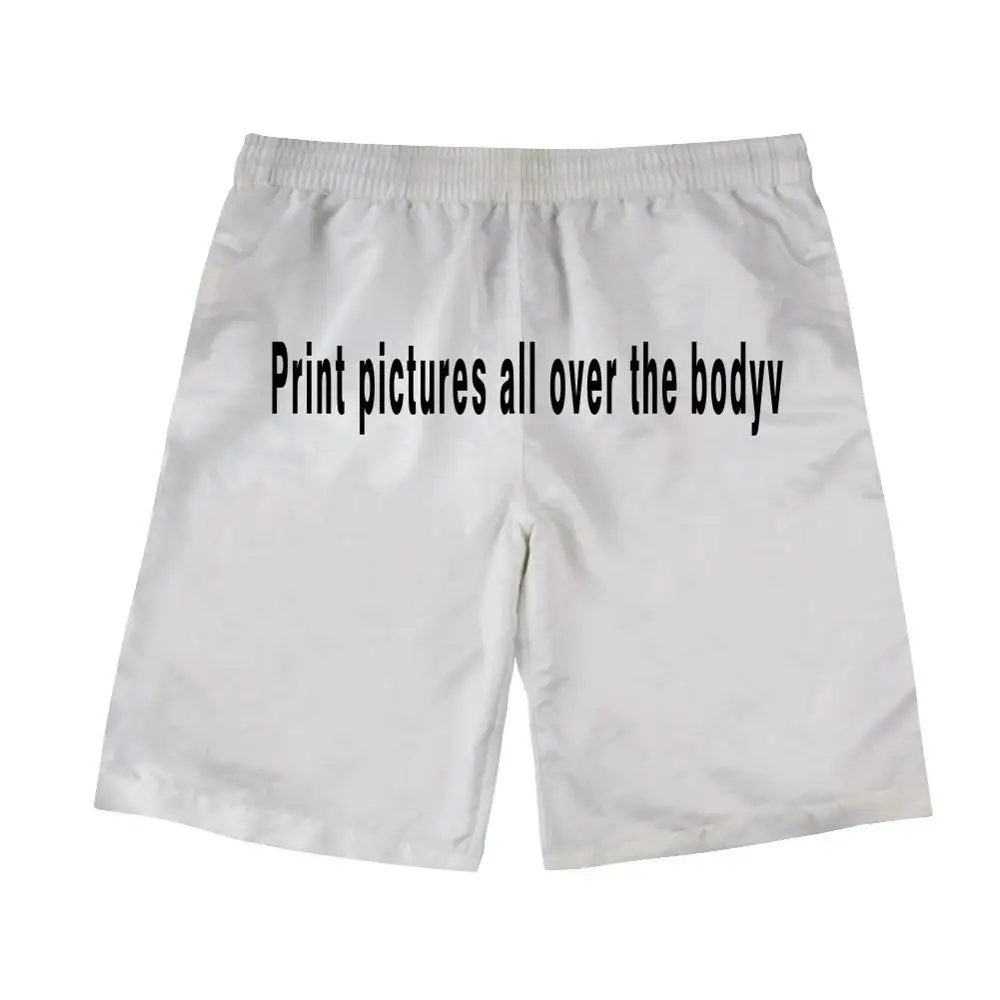 

3D free custom made name number logo text photo beach shorts nation flag country college img team whole body all print shorts