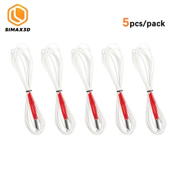 

SIMAX3D 5pcs 24V40W 1M heater cartridge 6*20mm Heating Tube Heat for ender 3 Pro hotend CR10 MK8 DIY 3D Printer Parts kit