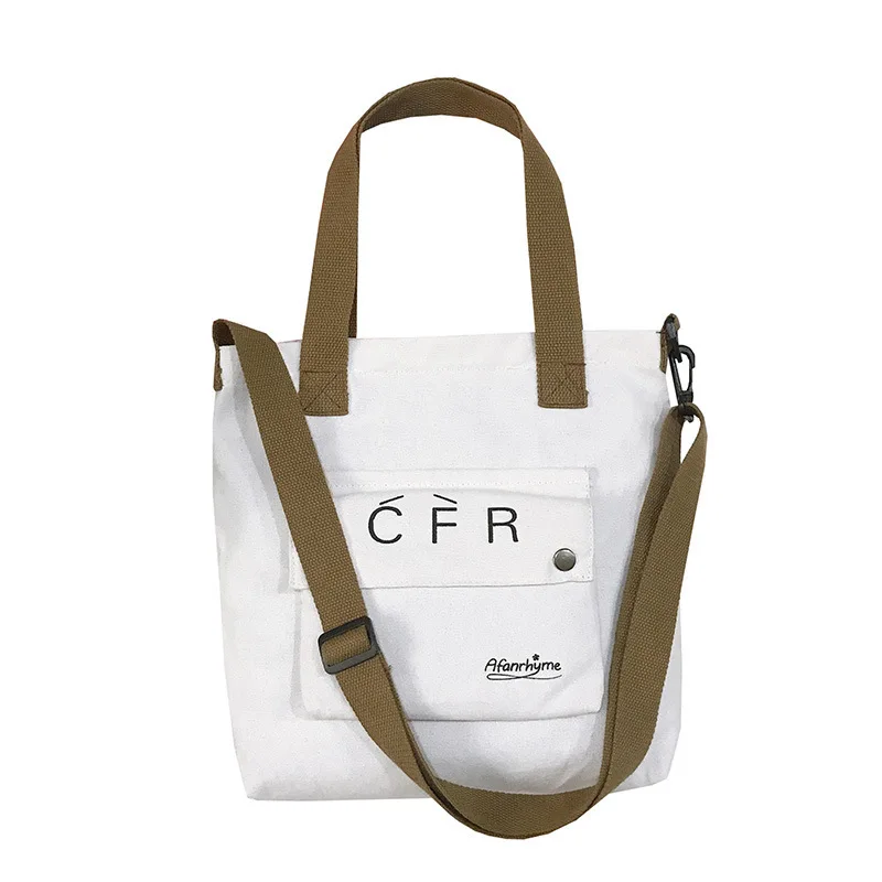 KANDRA/Женская многофункциональная Парусиновая Сумка-тоут, повседневная Студенческая сумка на плечо для покупок, Экологичная тканевая сумка, уличная и дорожная сумка-тоут