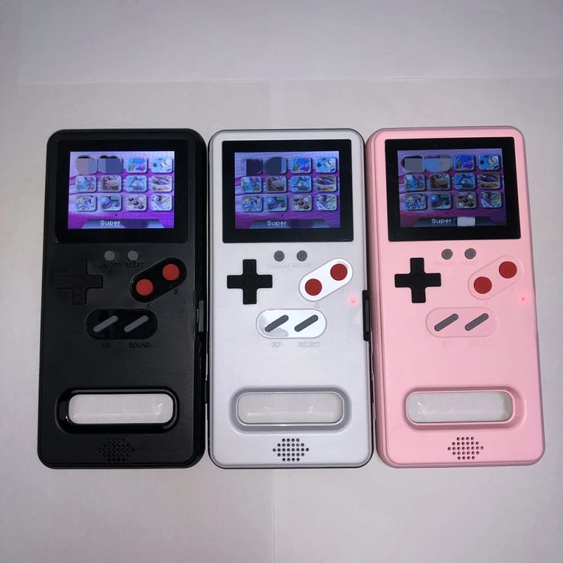 Перезаряжаемый полноцветный дисплей игровой чехол для телефона samsung S10 Plus Note 10 Pro ручной ретро защитный чехол coque подарок для мальчика