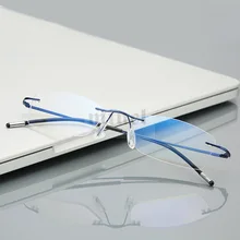 Голубые легкие очки мужские компьютерные титановые очки для геймеров прозрачные очки оправа мужские и женские солнцезащитные очки FML