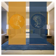 Китайский стиль модный красивый навесной экран Затвор Занавес половина через крыльцо перегородка занавес