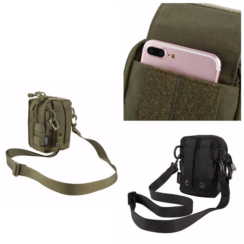 600D нейлон поясная сумка водонепроницаемый Molle Универсальный спортивный рюкзак слинг сумки на плечо для путешествий Пешие прогулки на открытом воздухе