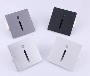 

Anchor light embedded led night light stair step footpath corner light sensor baseboard light PIR sensor