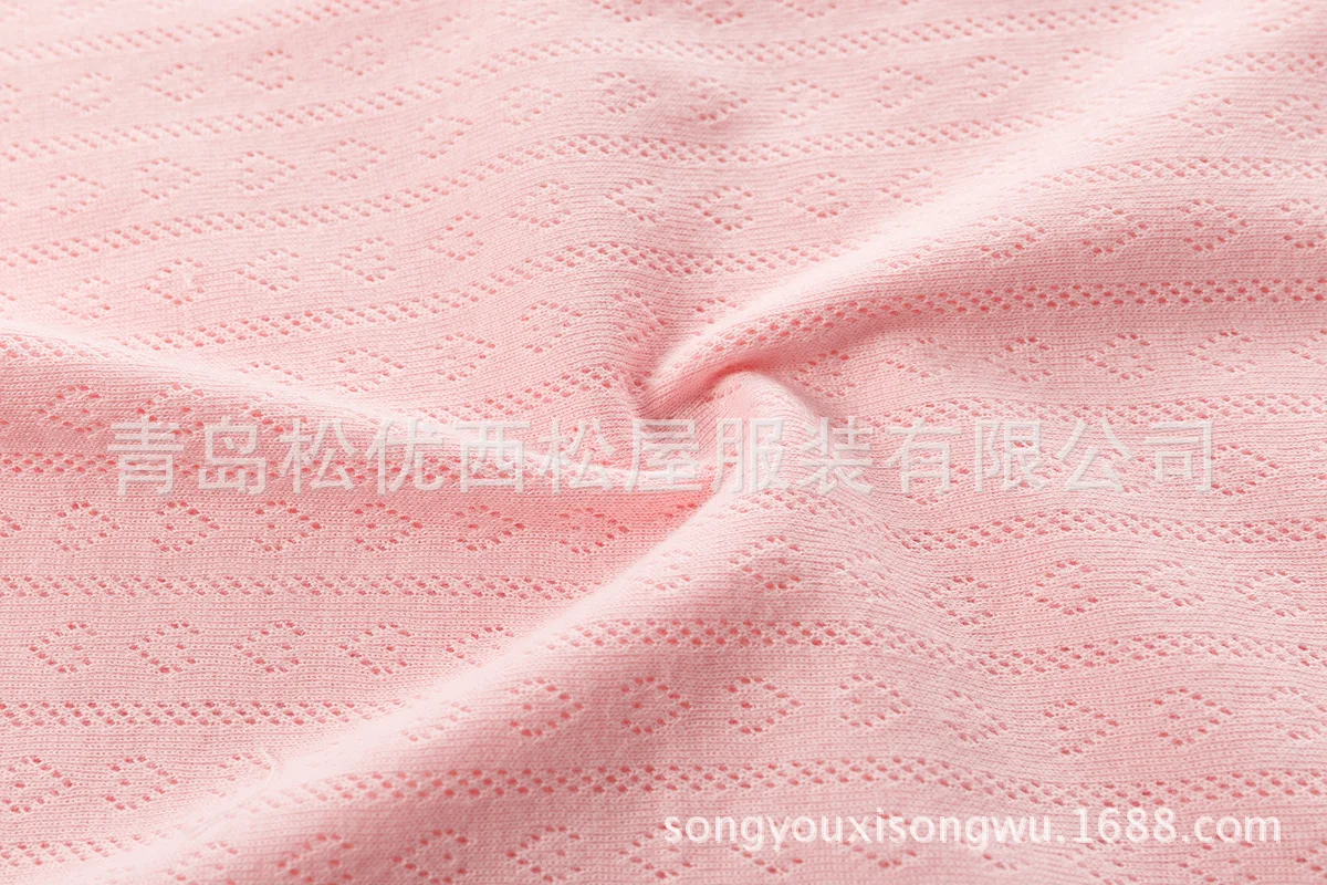 Song you Nishimatsu House 19 лет, тонкая, Всесезонная, сетчатая, открытая, детская, хлопковая майка для девочек, жаккардовый жилет