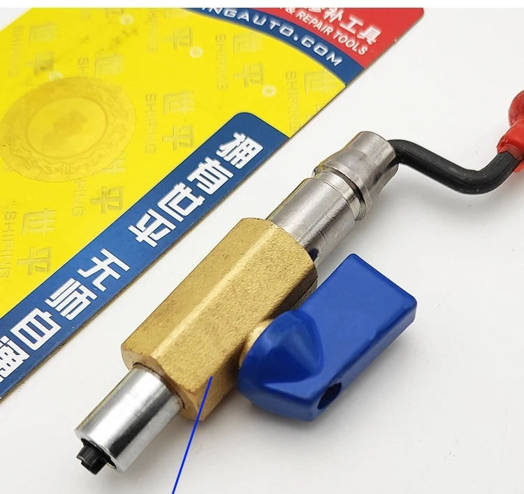 Tire short inflation rod, truck tire repair quick inflation, air