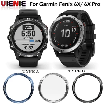 

Bezel Ring Cover For Garmin Fenix 6X / Fenix 6X Pro / 6X Sapphire Bezel Styling Frame Case Cover Protection Bezel Metal Ring