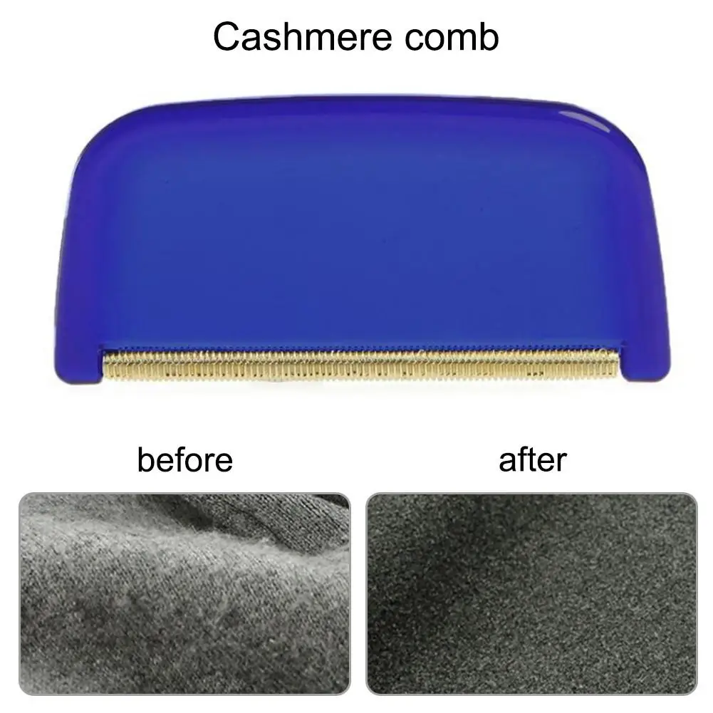 Sweater Comb Handmade Clothes Brush Hair Ball Lint Remover Cashmere Household Cleaning Tool With Ergonomic Plastic Grip |