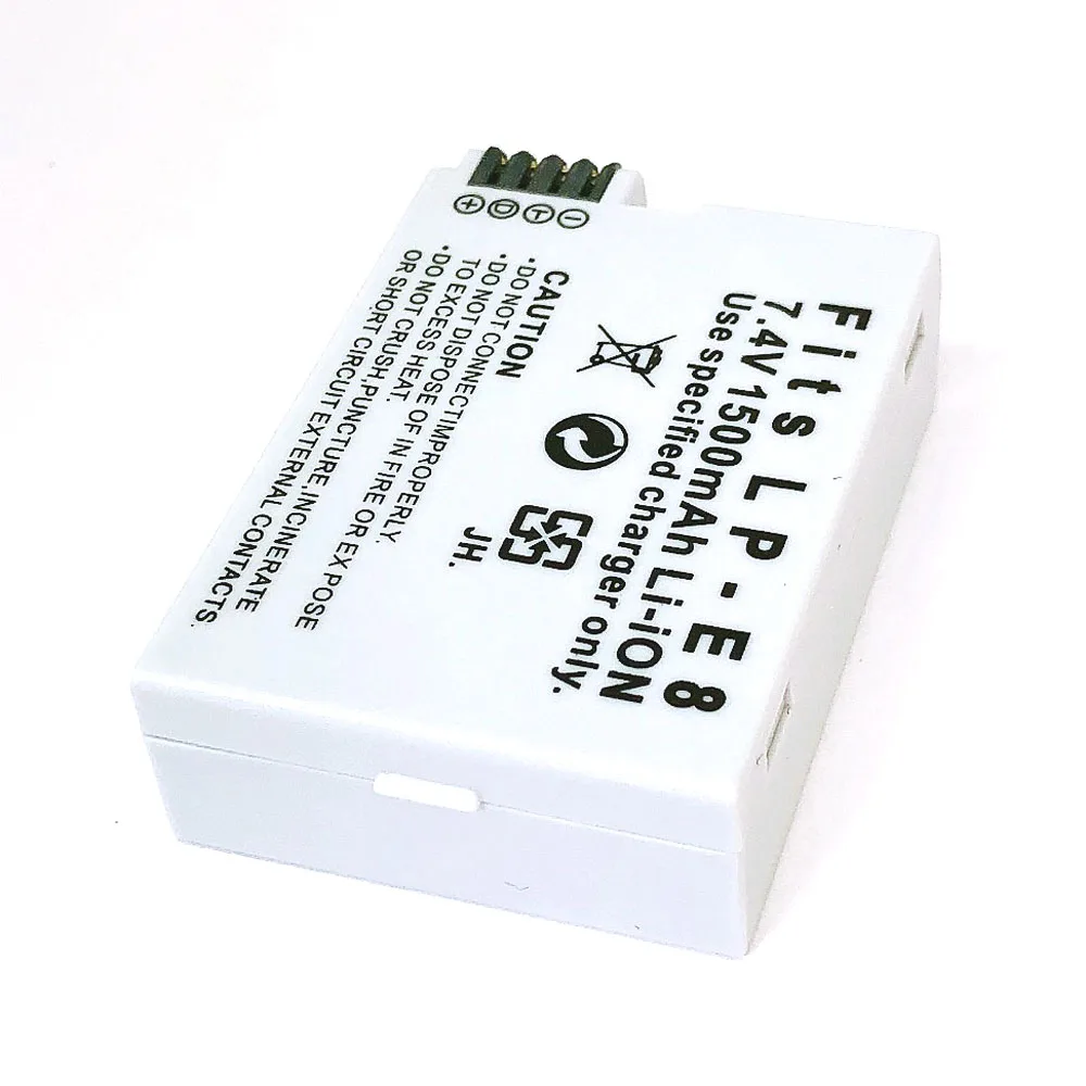 LP-E8 LPE8 LP E8 LP-E8N Батарея для цифровой однообъективной зеркальной камеры Canon EOS 550D 600D 650D 700D поцелуй X4 X5 X6i X7i Rebel T2i T3i T4i T5i DSLR Камера 0,11