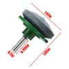 Lawn Mower Blade Balancer Kit 80 Mesh Home Outdoor Garden Grass Lawn Tool Blade Balancer 1.97×1.85 inches Lawn Mower Sharpener 2
