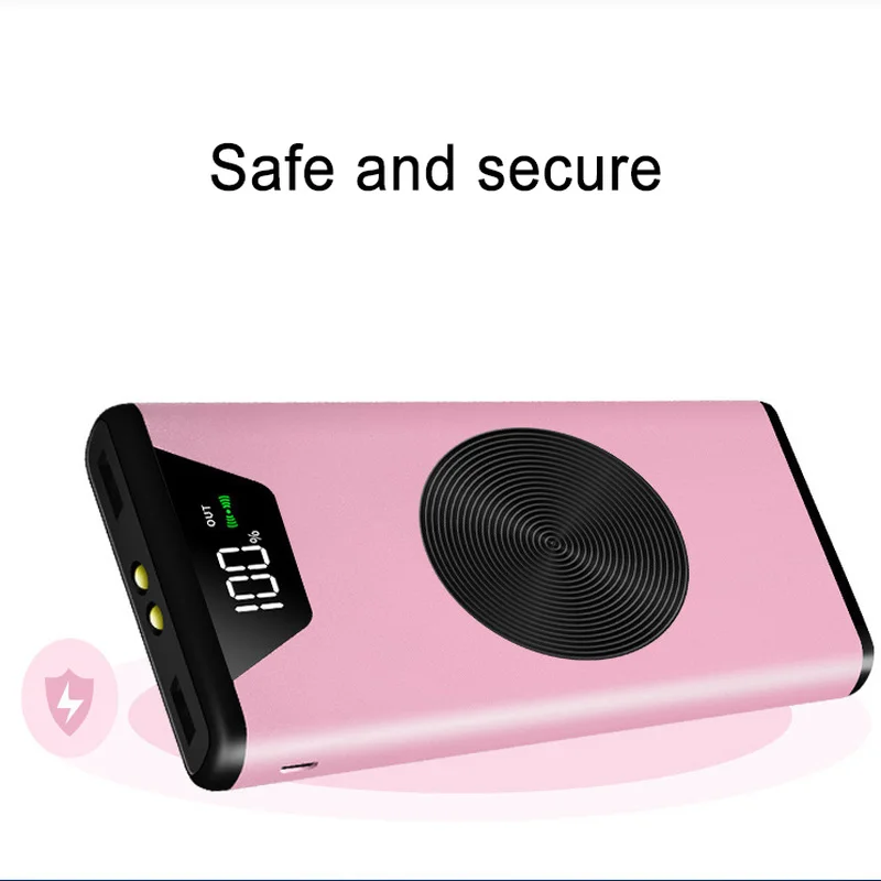 Ceny Xiao mi 30000mAh Qi bezprzewodowy powerbank wodoodporna bateria zewnętrzna bezprzewodowy ładowanie powerbank do iphone a 7 X Samsung Huawei mi