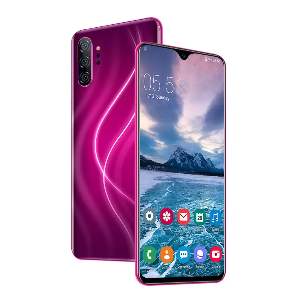 

6.7 Inch Android Smartphone 1 + 16G Support Facial Fingerprint Unlock Mtk Android Smartphone Support TF Card